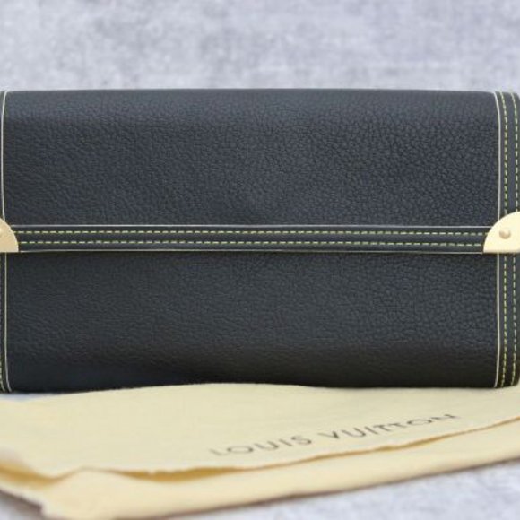 Louis Vuitton Suhali Leather Porte Tresor International Trifold Wallet -PRISTINE - Picture 2 of 16